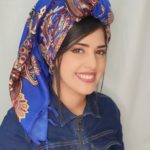 דגם בנדנה-כחול רויאל