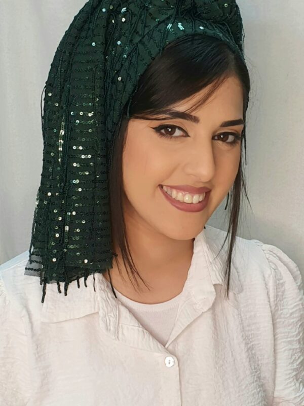 פייטים נופלים-ירוק