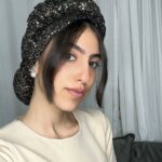 סט טורבן רשת -שחור זהב