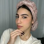 סט טורבן רשת-ורוד