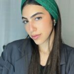 סרט טורבן-מחורר ירוק בקבוק