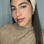 סרט טורבן נקודות זהב-קרם