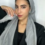 מרובע כותנה - אפור בהיר