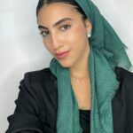 מרובע כותנה - ירוק בקבוק