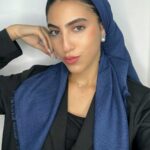 מרובע כותנה - כחול