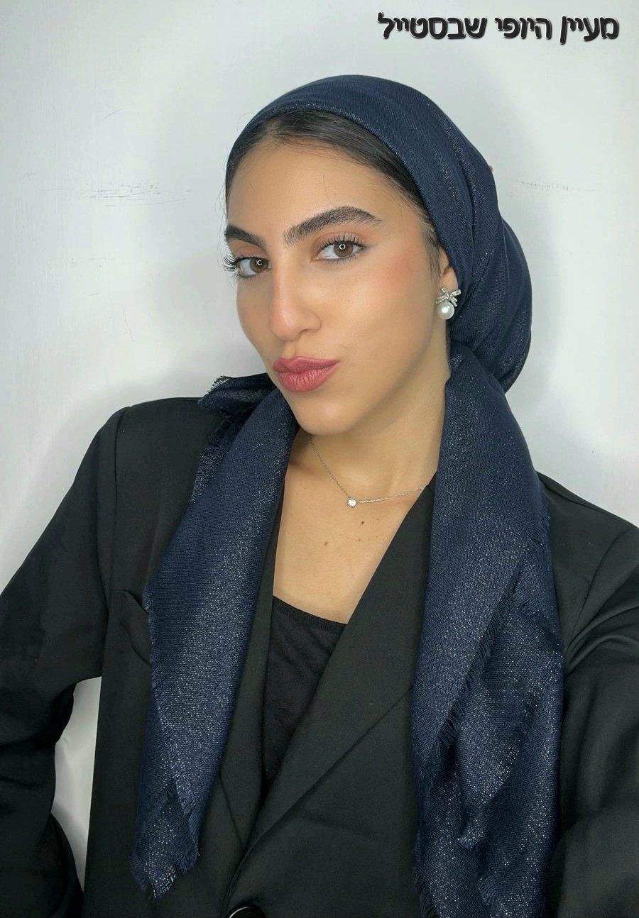 IMG-20251030-WA0305 מרובע דגם נצנץ - כחול – תמונה 1