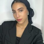 מרובע דגם מקומט - שחור
