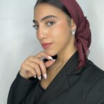 מרובע דגם נצנץ - בורדו