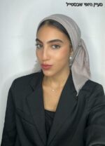 ⁦מרובע דגם נצנץ - אבן⁩ – תמונה ⁦2⁩