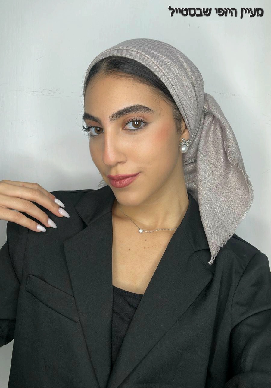 IMG-20251030-WA0397 מרובע דגם נצנץ - אבן – תמונה 1