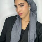 מרובע דגם נצנץ - אפור