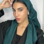מרובע דגם נצנץ - ירוק בקבוק