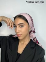 מרובע דגם שילת - ורוד
