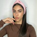 סרט טורבן קרפ -ורוד בהיר