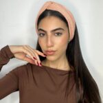 סרט טורבן קרפ - אפרסק בהיר