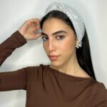 סרט טורבן פייט מטדפס - כסף לבן