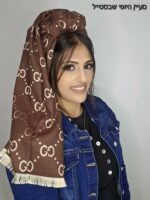 ⁦דגם גוצ'י - חום⁩ – תמונה ⁦2⁩