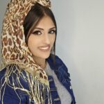 דגם מנומר מיוחד - חום צהוב
