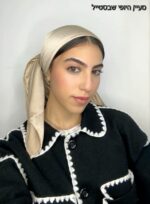⁦מרובע פס זהב - בז'⁩ – תמונה ⁦2⁩