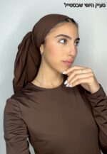 מרובע קרפ - חום שוקולד