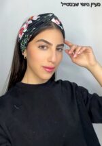 סרט טורבן דגם פרחוני