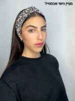 ⁦סרט טורבן מנומר בהיר⁩ – תמונה ⁦2⁩
