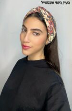 ⁦סרט טורבן דגם יסמין⁩ – תמונה ⁦2⁩