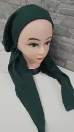 בנדנה קרפ - ירוק בקבוק