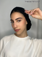 ⁦טורבן רשת- שחור⁩ – תמונה ⁦2⁩
