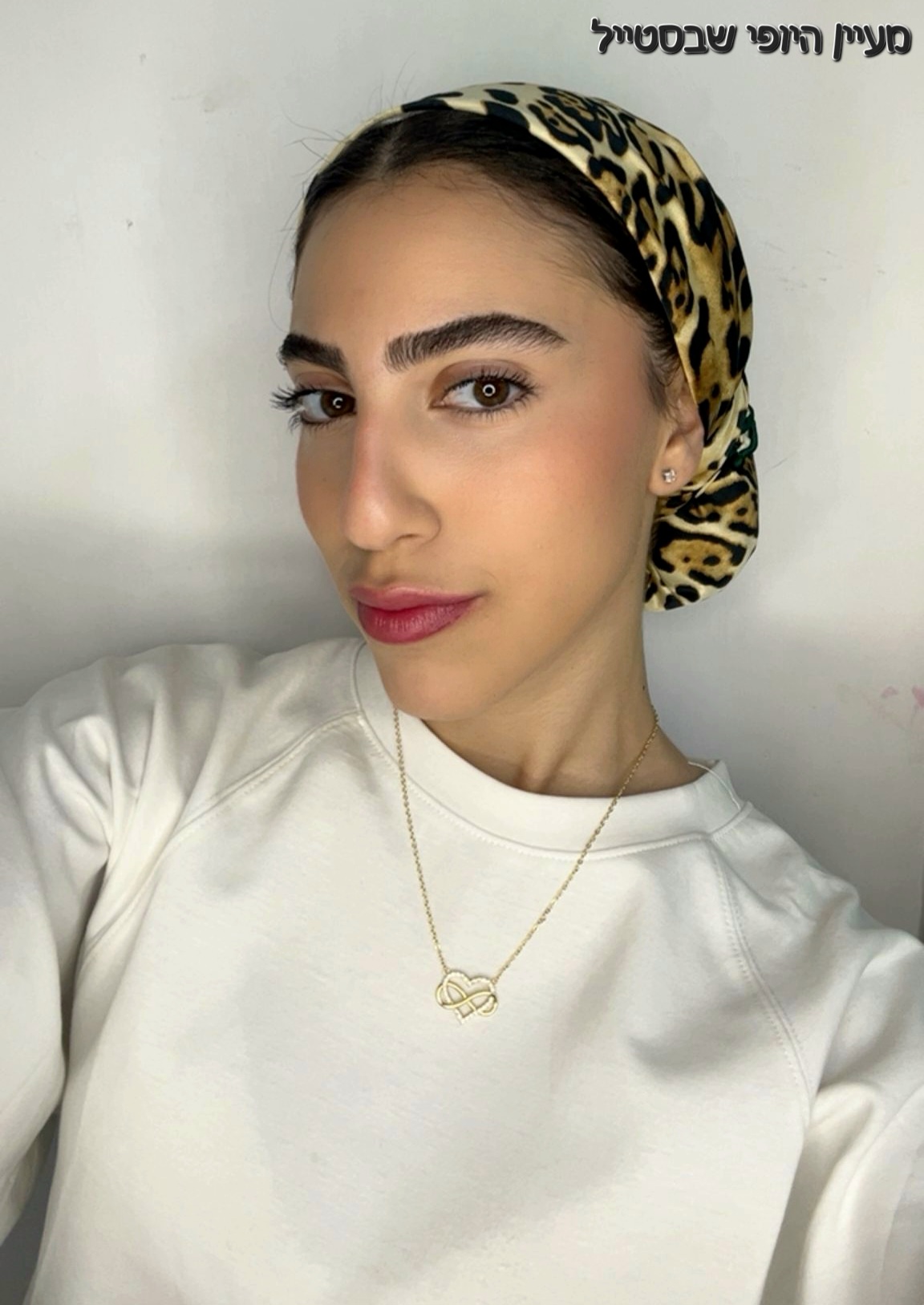 IMG-20260519-WA0712(1) מרובע משי מנומר - פס ירוק – תמונה 1