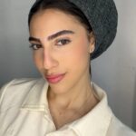 כובע דגם נסיה - שחור ג'ינס