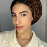 כובע דגם מנומר - חום אדמה