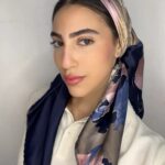 מרובע דגם קורל - פס חום אפור
