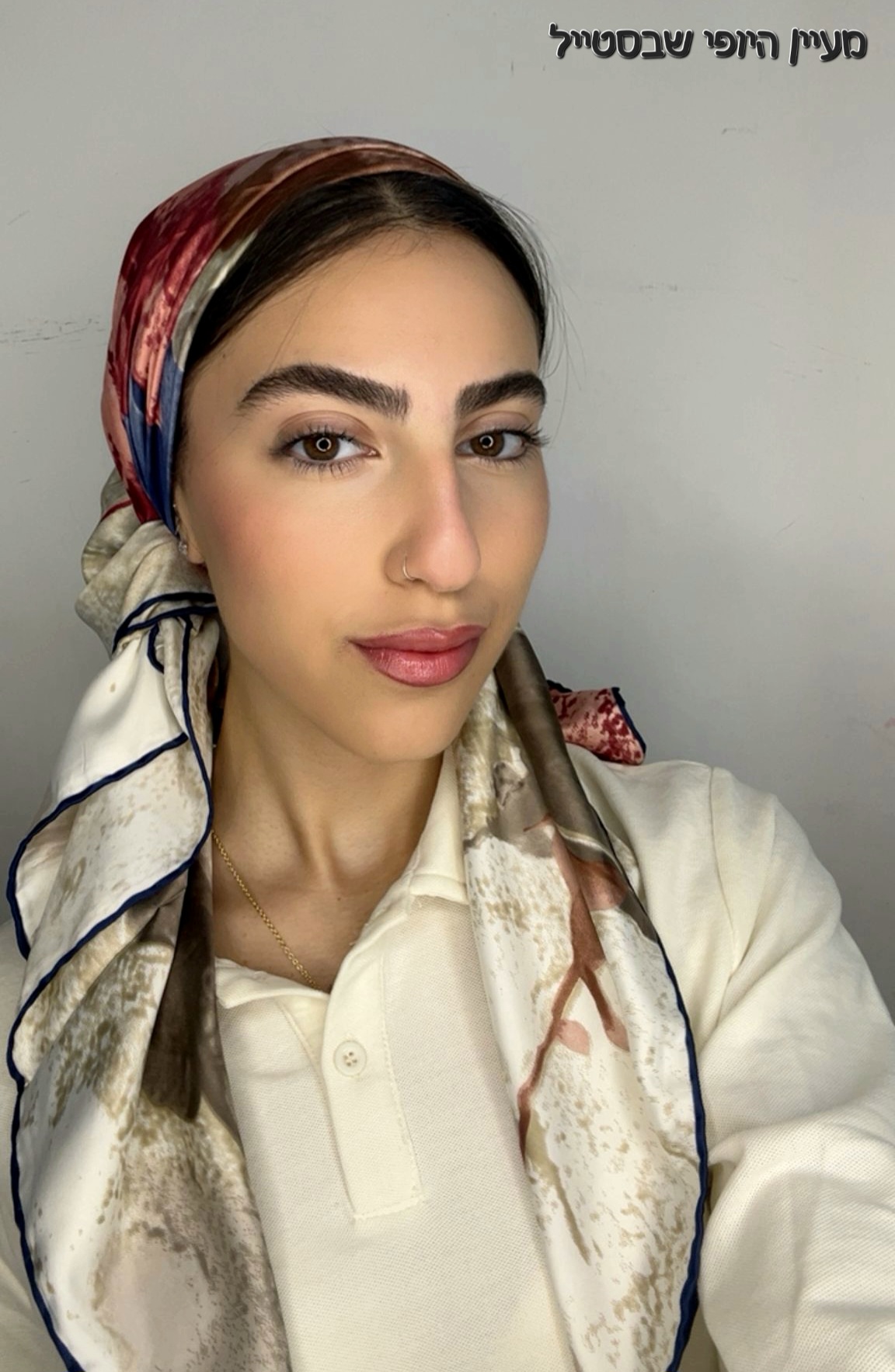 IMG-20260520-WA0260 מרובע דגם קורל -פס שחור – תמונה 1