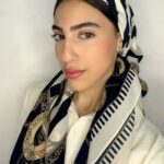 מרובע פסים - כחול לבן