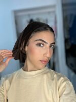 ⁦בובו נמוך סגירת כפתור -חום⁩ – תמונה ⁦2⁩