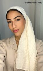 ⁦דגם לין - שמנת⁩ – תמונה ⁦2⁩